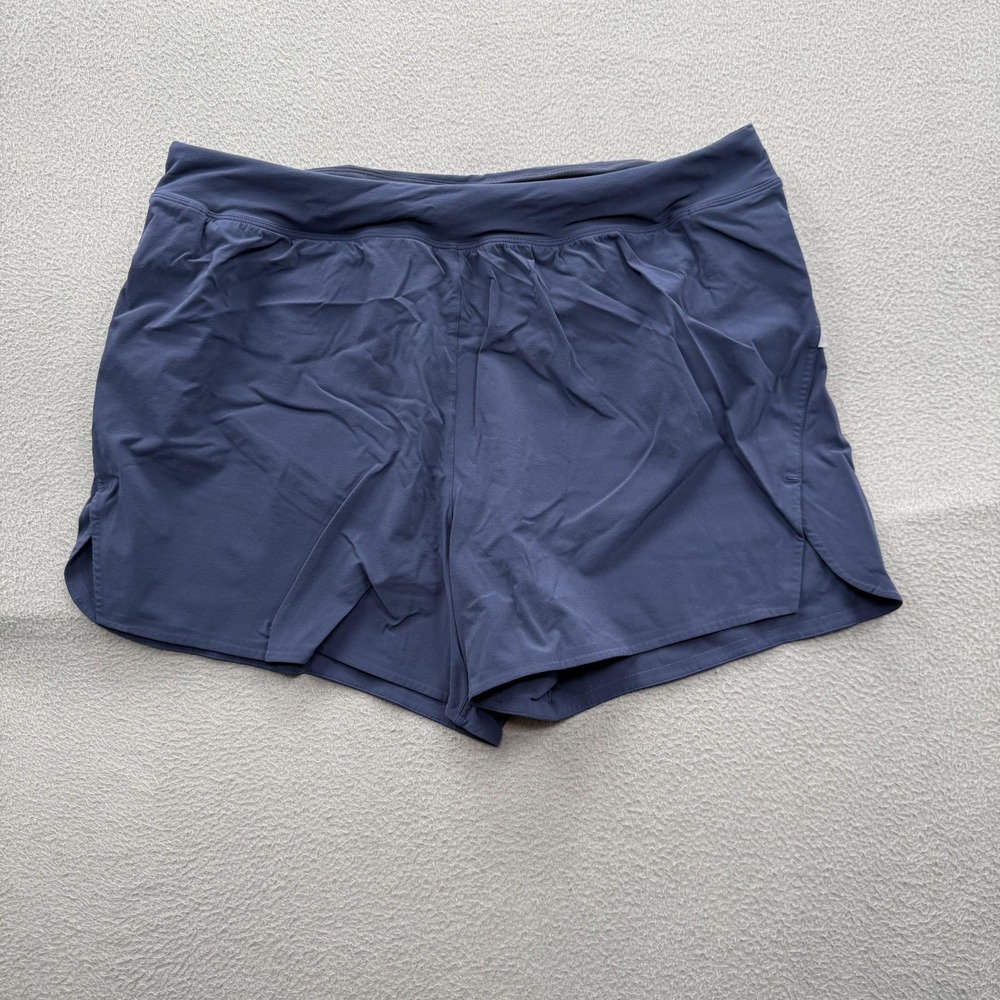 Outdoor Voices Shorts Mens XL Blue Lined Running Quick Dry 4 Inseam Athletic